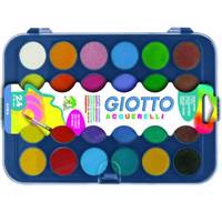 آبرنگ 24 رنگ جیوتو Giotto 24 Color Watercolor