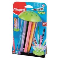 ماژیک رنگ آمیزی مپد مدل Color Peps Jungle کد 845445 - بسته 12 رنگ - Maped Color Peps Jungle 12 Marker