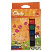 گواش جامد 6 رنگ کوییلو سری Kids مدل Simple Quilo Simple Kids Series 6 Color Solid Poster Color
