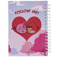 دفتر یادداشت آوای تحریر مدل Angry Bird-A10 Avayetahrir Angry Bird-A10 Notebook