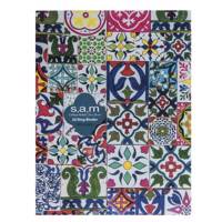 دفتر کلاسوری سم طرح کاشی Sam Kashi Design Ring Binder Notebook