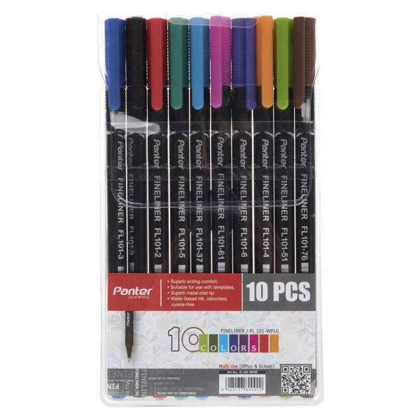 روان نویس 10 رنگ پنتر مدل FL 101، Panter FL 101 10 Color Rollerball Pen