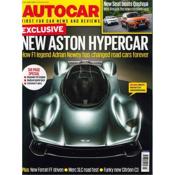 مجله اتوکار - ششم جولای 2016، Autocar Magazine -6 July 2016