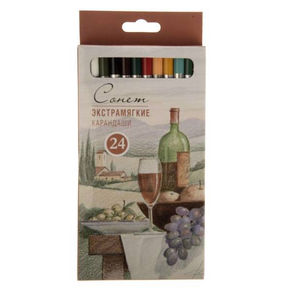 مداد رنگی 24 رنگ سونت، Sonnet 24 Color Pencil