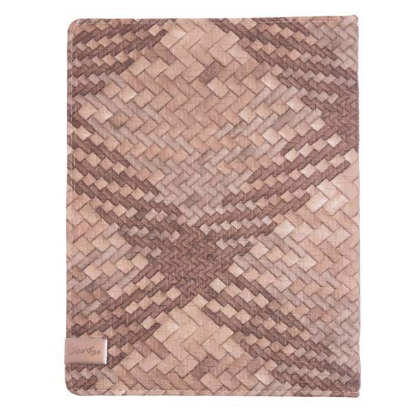 دفتر کلاسوری دوکادفتر طرح چرم مدل 1012-607، DokaDaftar Leather 607-1012 Binder Notebook