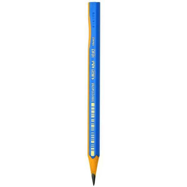 مداد مشکی بیک سری کیدز مدل لرنر گرافیت با درجه سختی نوک HB 2، Bic Kids Learner Graphite HB 2 Pencil