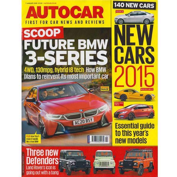 مجله اتوکار - هفتم ژانویه 2015، Autocar Magazine - 7 January 2015