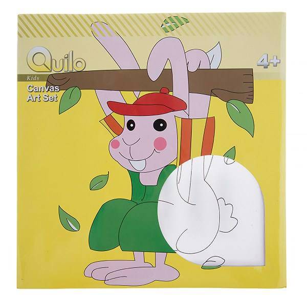 بسته رنگ آمیزی کوییلو کد 450025 طرح 1، Quilo 450025 Painting Set Type 1