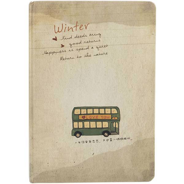 دفتر یادداشت ونوشه طرح Winter، Vanosheh Winter 114 Sheets Notebook