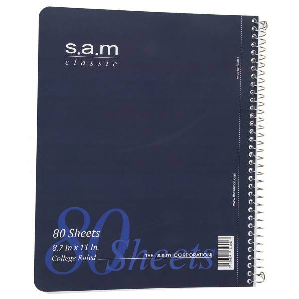 دفتر مشق سم طرح کلاسیک، Sam Classic Homework Notebook