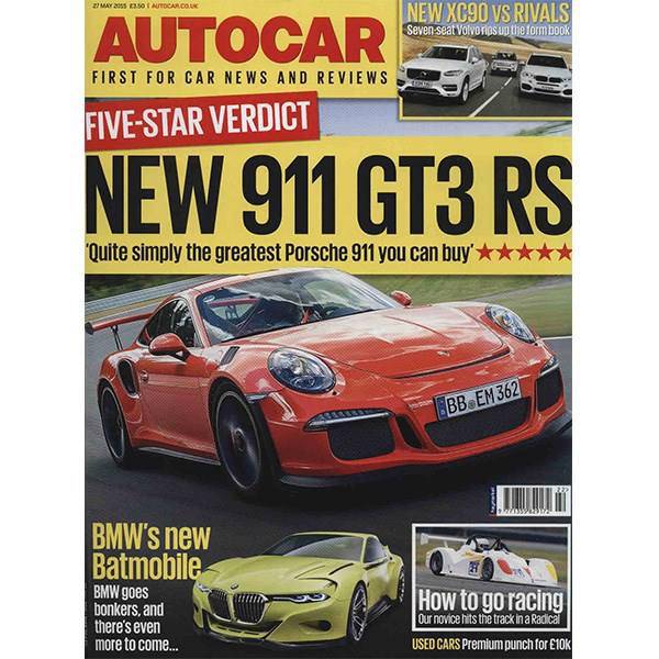 مجله اتوکار - بیست و هفتم می 2015، Autocar Magazine - 27 May 2015