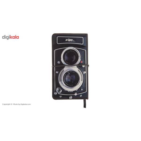 دفتر یادداشت کلیپس طرح دوربین، Clips Camera Notebook