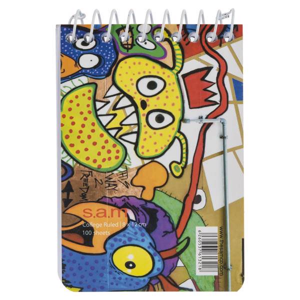 دفترچه یادداشت سم طرح 10، Sam Pattern 10 Notebook