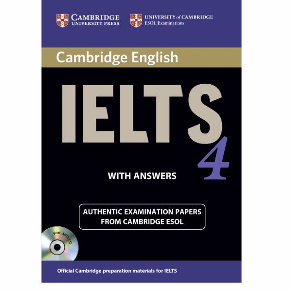 کتاب زبان IELTS Cambridge 4 همراه با CD انتشارات کمبریج