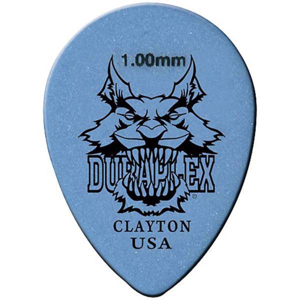 پیک گیتار الکتریک کلایتون مدل Duraplex 1.00 mm طرح اشکی، Clayton Duraplex 1.00 mm Guitar Picks