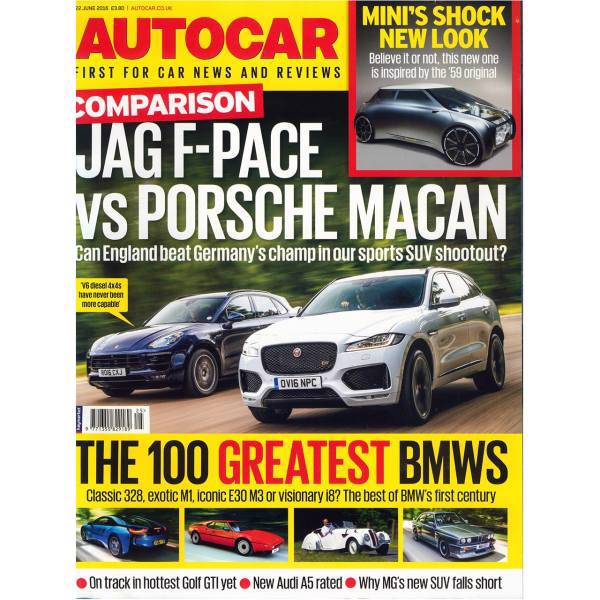 مجله اتوکار - بیست و دوم ژوئن 2016، Autocar Magazine -22 June 2016