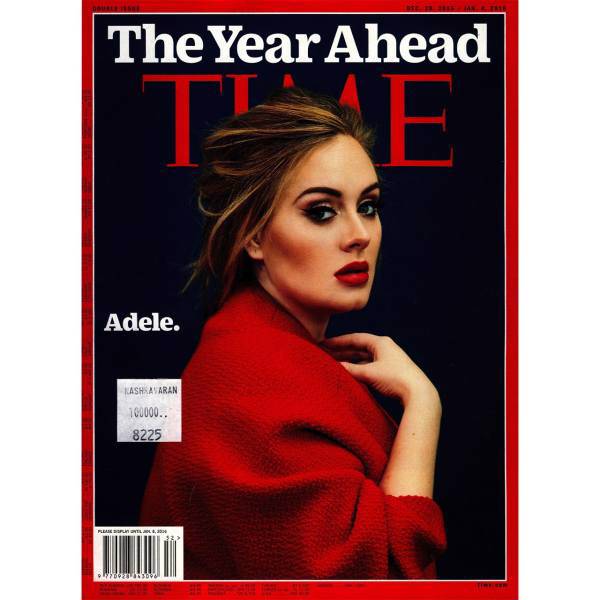 مجله تایم - چهارم ژانویه 2016، Time Magazine - 4 January 2016