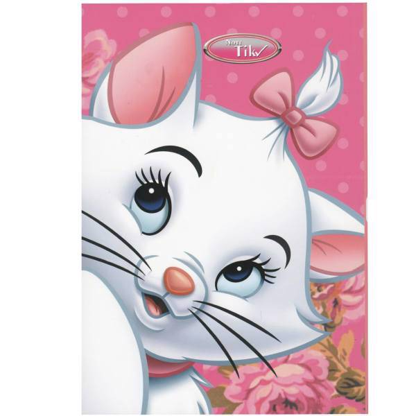 دفتر نقاشی کلیپس طرح ماری، Clips Marie Design Painting Notebook