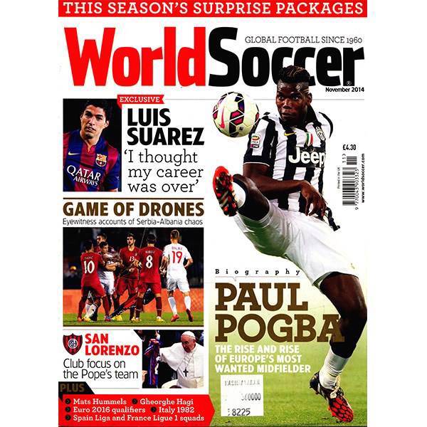 مجله ورد ساکر - نوامبر 2014، World Soccer Magazine - November 2014