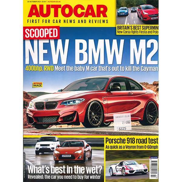 مجله اتوکار - بیست و دوم اکتبر 2014، Autocar Magazine - 22 October 2014