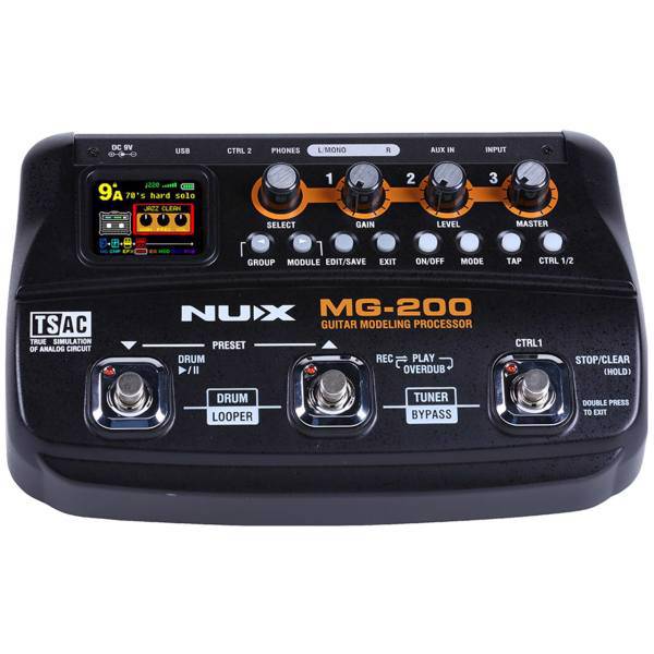 پدال افکت گیتار ان یو ایکس مدل MG-200، NUX Effect MG-200 Pedal For Guitar