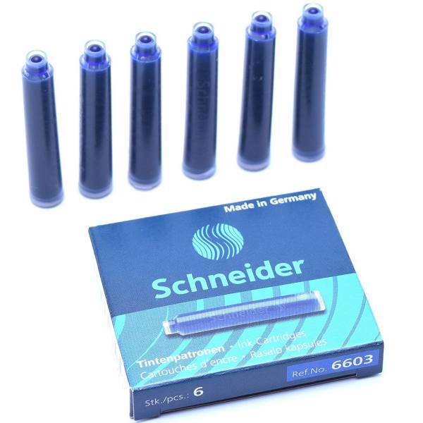 کارتریج جوهر اشنایدر مدل 660 - بسته 6 عددی، Schneider 660 Ink Cartridges - Pack of 6