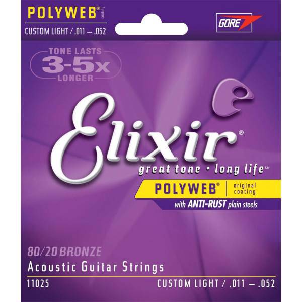 سیم گیتار آکوستیک الیکسیر مدل 11025، Elixir 11025 Acoustic Guitar String