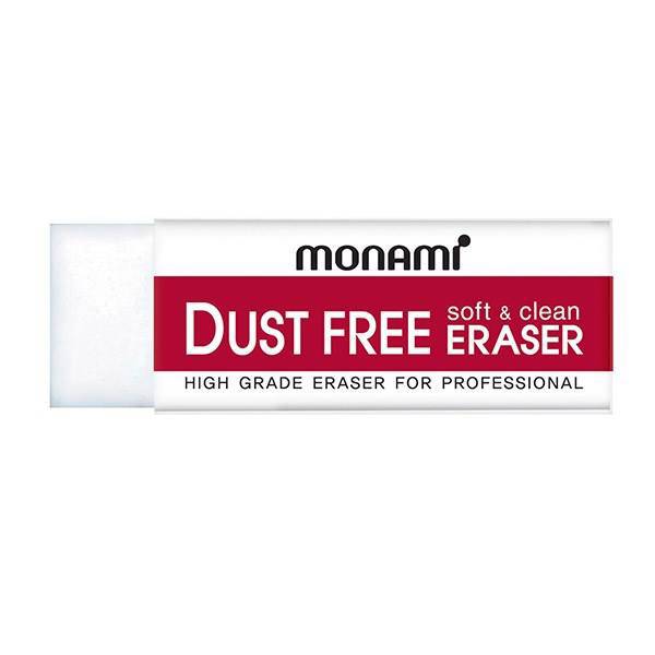 پاک کن مونامی بدون براده بسته 2 عددی، Monami Dust Free Eraser