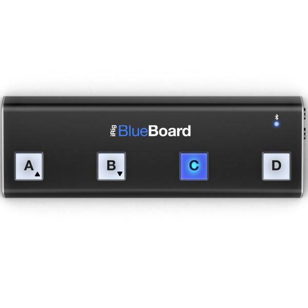 میدی کنترلر بی‌سیم آی کی مالتی مدیا مدل Rig BlueBoard، IK Multimedia iRig BlueBoard Bluetooth MIDI Pedalboard