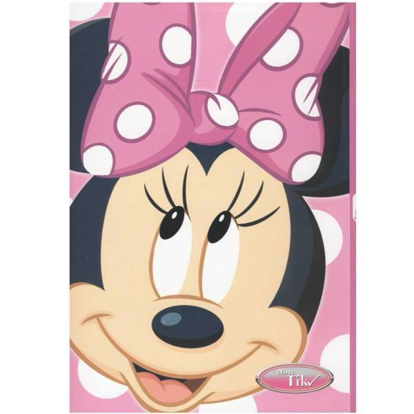 دفتر نقاشی کلیپس طرح مینی موس، Clips Minnie Mouse Design Painting Notebook