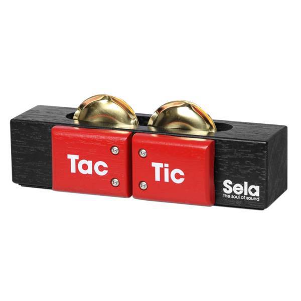 کاستانت جینگل و شیکر کاخن سلا مدل SE055 Tac-Tic، Sela SE055 Tac-Tic Castanets Jingles and Shaker