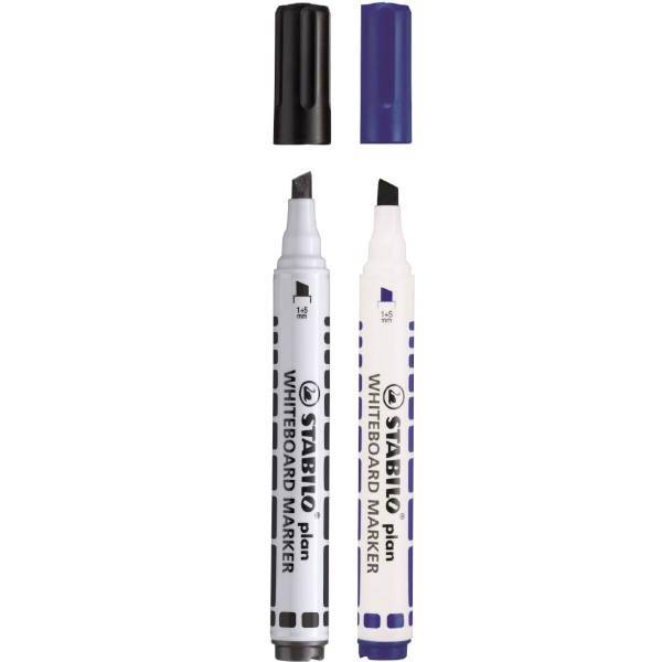 ماژیک وایت برد 2 رنگ استابیلو مدل Plan، Stabilo Plan 2 Color Whiteboard Marker