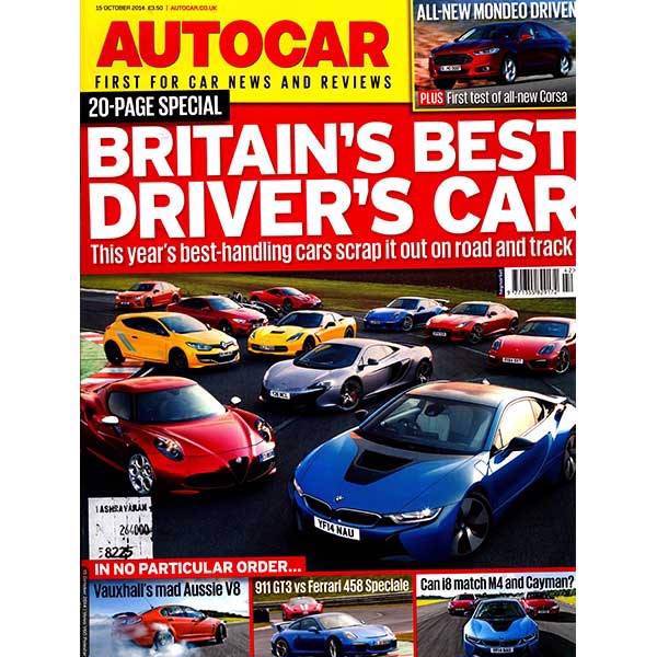 مجله اتوکار - پانزدهم اکتبر 2014، Autocar Magazine - 15 October 2014