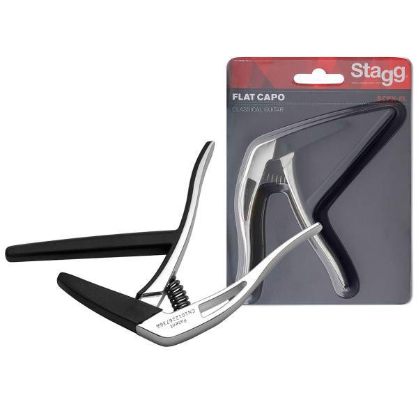 کاپو گیتار کلاسیک استگ مدل SCPX-FL CR، Stagg SCPX-FL CR Classical Guitar Capo