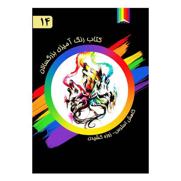 کتاب رنگ آمیزی بزرگسالان اثر کتی لیپسکومب شماره 14