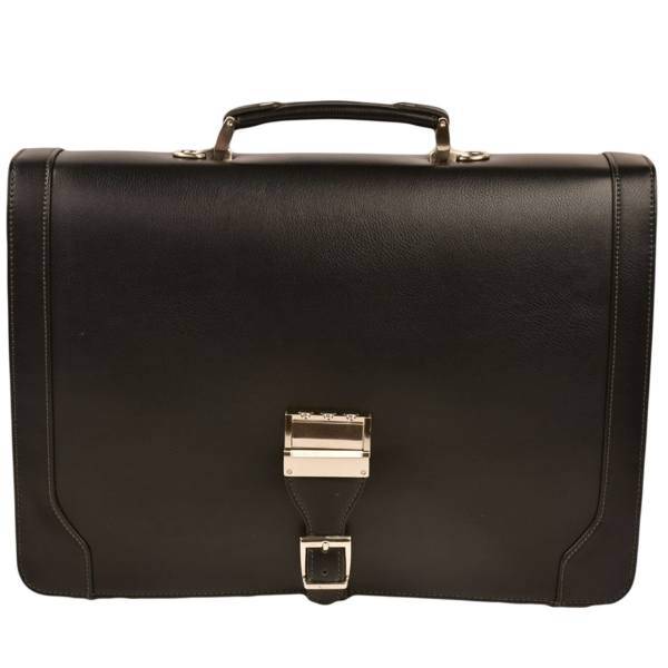 کیف اداری چرم صنعتی پارینه مدل P146، Parine P146 Leather Briefcase