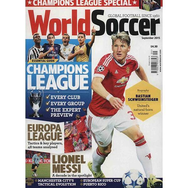 مجله ورد ساکر - سپتامبر 2015، World Soccer Magazine - September 2015