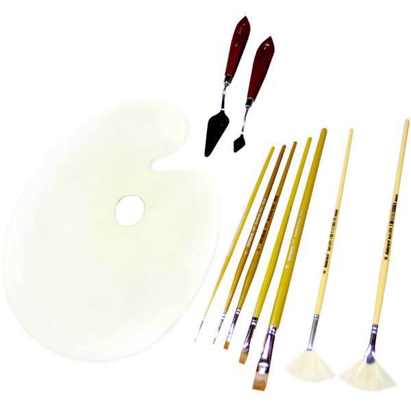 ست نقاشی 10 تکه الف با کد 336، Alef Ba 336 Painting Set 10 pcs