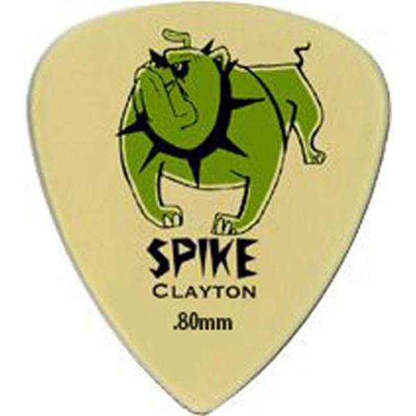 پیک گیتار الکتریک کلایتون مدل Spike 0.80 میلی‌متری بسته‌ دوازده عددی، Clayton Spike 0.80 mm Guitar Picks 12 Pack