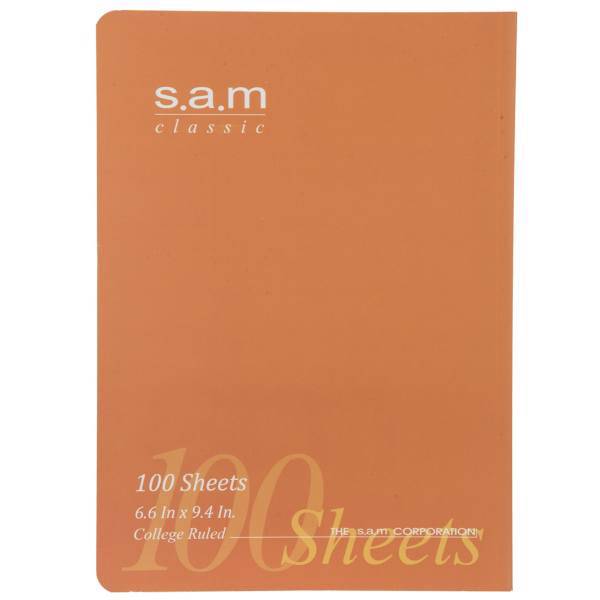 دفتر مشق سم طرح ساده، Sam Simple Design Homework Notebook