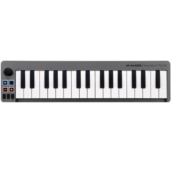 کیبورد میدی کنترلر ام-آدیو مدل Keystation Mini 32، M-Audio Keystation Mini 32 Midi Controller Keyboard