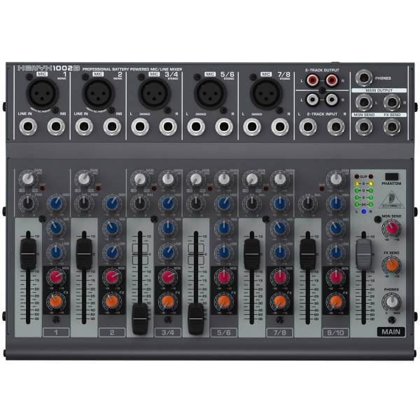 میکسر آنالوگ بهرینگر مدل Xenyx 1002B، Behringer Xenyx 1002B Analog Mixer Console