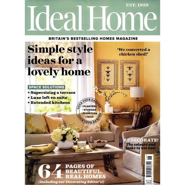 مجله آیدیل هوم - ژوئن 2017، Ideal Home Magazine - June 2017