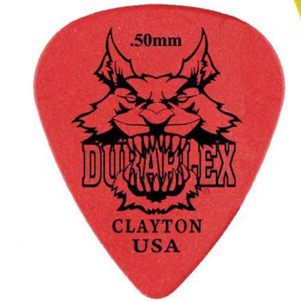 پیک گیتار الکتریک کلایتون مدل Duraplex 0.50 mm، Clayton Duraplex 0.50 mm Guitar Picks