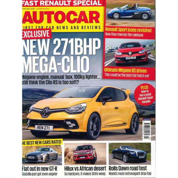 مجله اتوکار - یکم ژوئن 2016، Autocar Magazine -1 June 2016