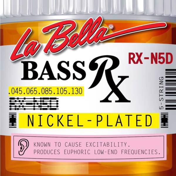 سیم گیتار باس لا بلا مدل RX N5D، La Bella RX N5D Bass Guitar String