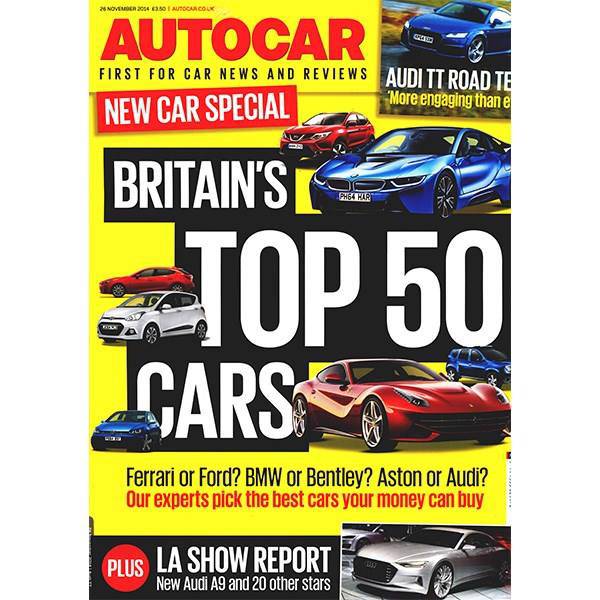 مجله اتوکار - بیست و ششم نوامبر 2014، Autocar Magazine - 26 November 2014