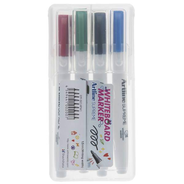 ماژیک وایت برد 4 رنگ آرت لاین مدل EPF-507، Artline EPF-507 4 Color Whiteboard Marker