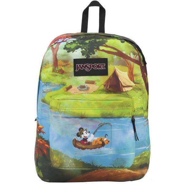 کوله پشتی جان اسپرت مدل Disney Forest Camp، Jansport Disney Forest Camp Backpack