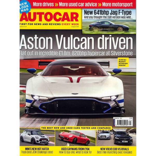 مجله اتوکار - سوم آگوست 2016، Autocar Magazine -3 August 2016